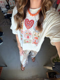 Fall Patchwork Crop Tee