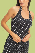 All The Dots Halter Tank