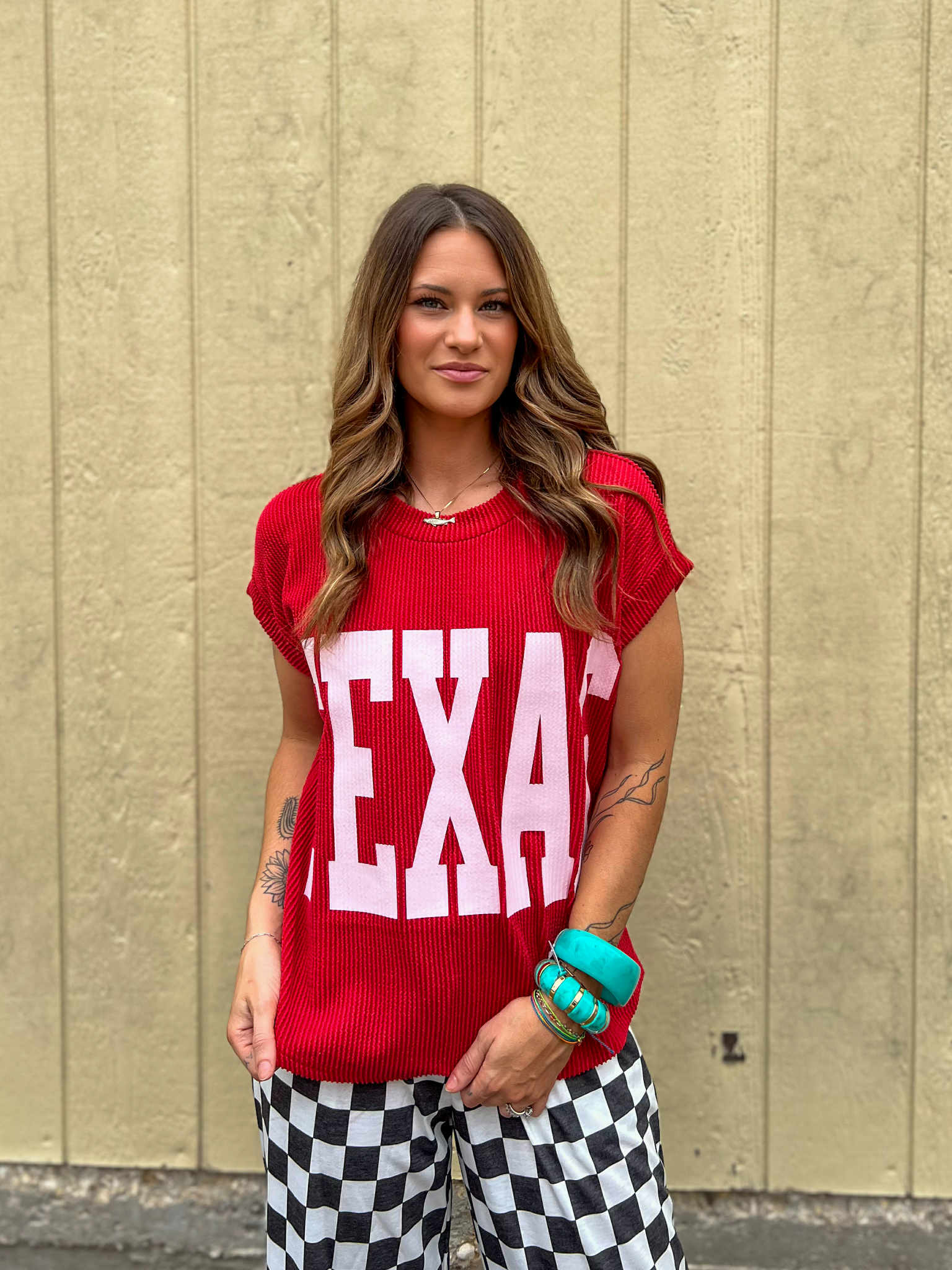 TX Red Short Sleeve
